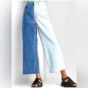 Wild Fable Women's Plus Size 2- tone highest rise denim jeans  - various sizes